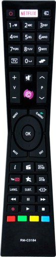 PILOT JVC RM-C3184 RMC3184 NETFLIX YOUTUBE FV