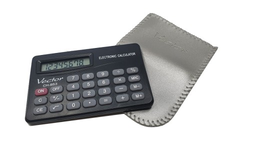 KALKULATOR KIESZONKOWY VECTOR CH-853 ETUI
