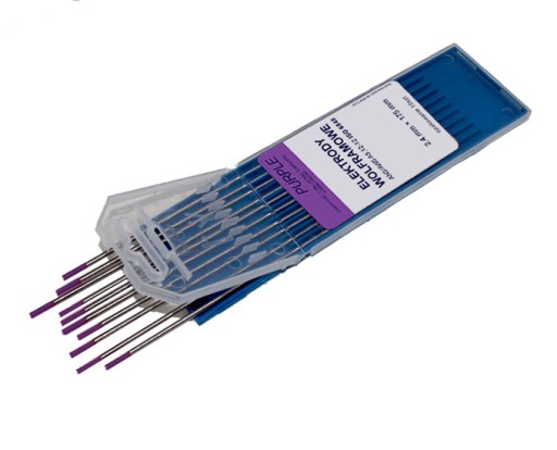 Elektrody wolframowe fi 1,0 TIG PURPUROWE