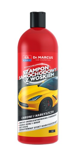 DR MARCUS SZAMPON SAMOCHODOWY Z WOSKIEM 1L