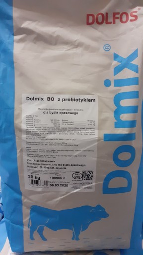 Dolmix BO z probiotykiem dla bydła opasowego 20kg