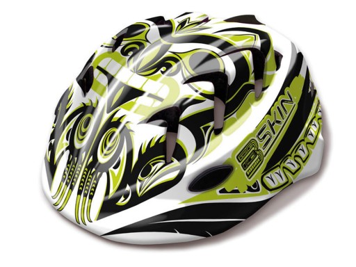 KASK rowerowy B-SKIN KIDY PRO GREEN S DZIECIĘCY