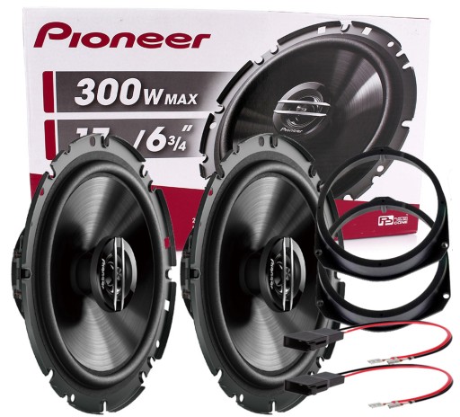 PIONEER GŁOŚNIKI DWUDROŻNE FIAT GRANDE PUNTO PANDA 3 OPEL ASTRA H CORSA D