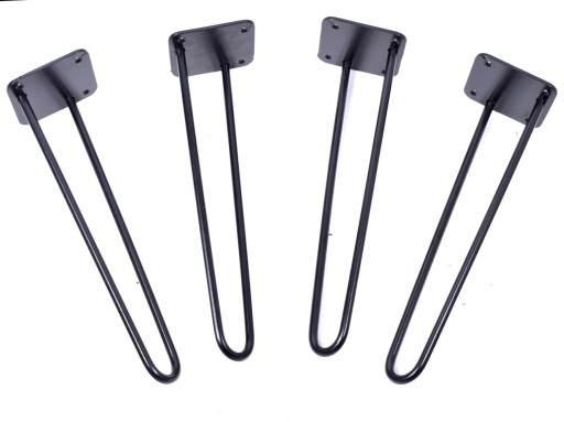 NOGI METALOWE DO STOŁU ŁAWY LOFT NOGA 43cm