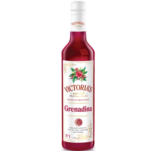SYROP BARMAŃSKI VICTORIA'S DO DRINKÓW GRENADINA