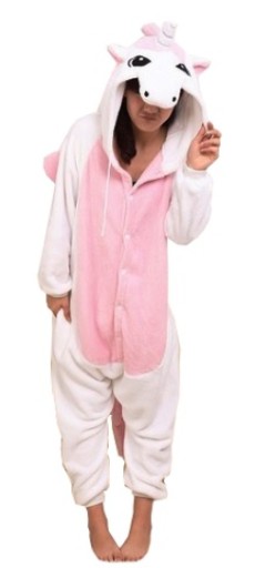 PIŻAMA JEDNOROŻEC KIGURUMI COSPLAY ONESIE DRES R M