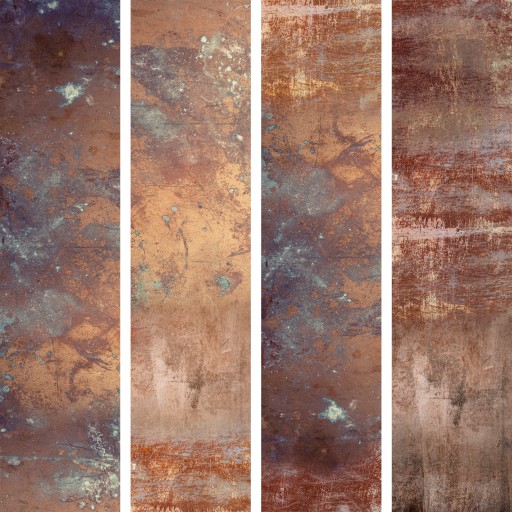 TAPETA ROLKA RDZA METAL LOFT 0,5x10m f-C-0223-j-a
