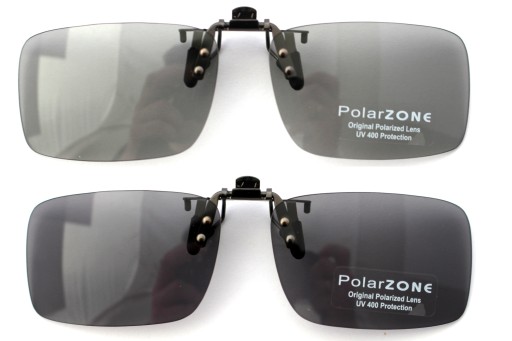 NAKŁADKI FOTOCHROMOWE POLARYZACYJNE NA OKULARY