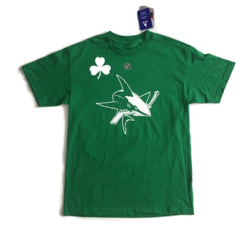 Koszulka Reebok SJ Sharks Couture St Patrics S
