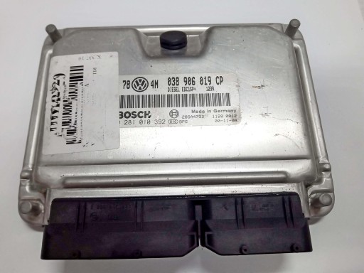 Komputer VW PASSAT 1.9TDI 038906019CP IMMO OFF !