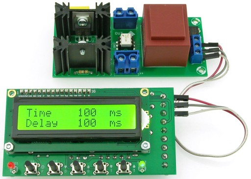 Sterownik zgrzewarki oporowej, DIY, AVT5553 B