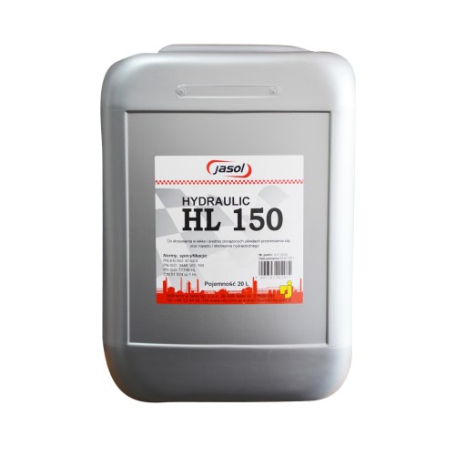 OLEJ HYDRAULICZNY JASOL HL150 - - 20 litrów