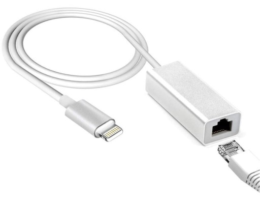 Adapter iPhone iPad Lightning do LAN RJ45 xHP xDelete BootMod