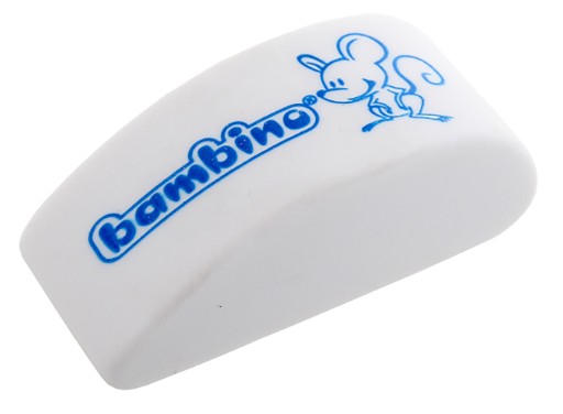 GUMKA BAMBINO MYSZKA BIAŁA