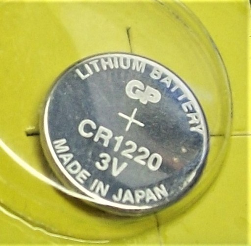 Bateria litowa pastylkowa 3V fi 12x2mm