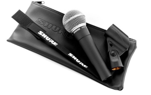 Shure SM58LCE Mikrofon dynamiczny ETUI + UCHWYT!