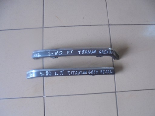 VOLVO S80 98-06 LISTWA POD LAMPĘ TYŁ 455