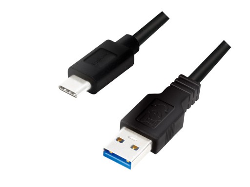 kabel USB 3.2 - Typ-C 1,5m czarny LogiLink CU0169