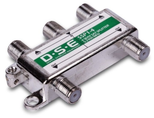 Rozgałęźnik 1/ 4 Splitter Sygnału SAT Unicable DSE