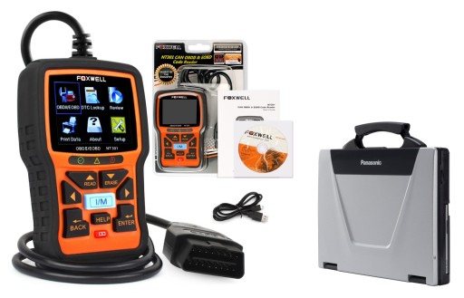 ZESTAW PROFESJONALNY TESTER PLUS LAPTOP PANASONIC