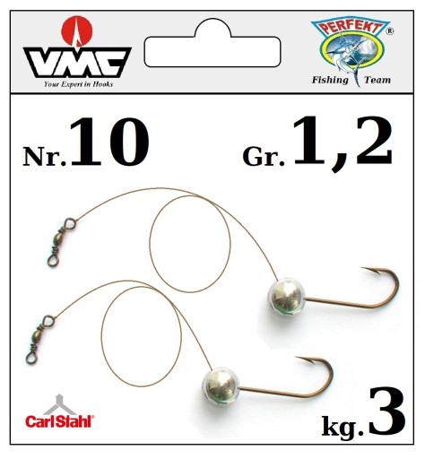 2 x JIG + STALKA = MOC PAPROCHA H-10 / 1,2gr / 3kg