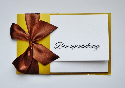 BONY UPOMINKOWE voucher BON karta podarunkowa +KOP