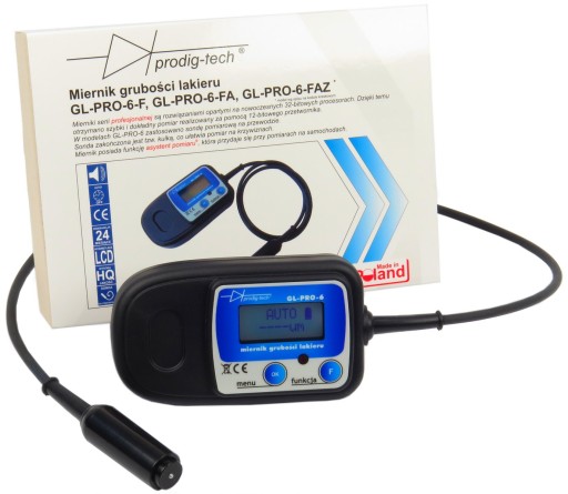 Miernik, tester grubości lakieru GL-PRO-6-FA