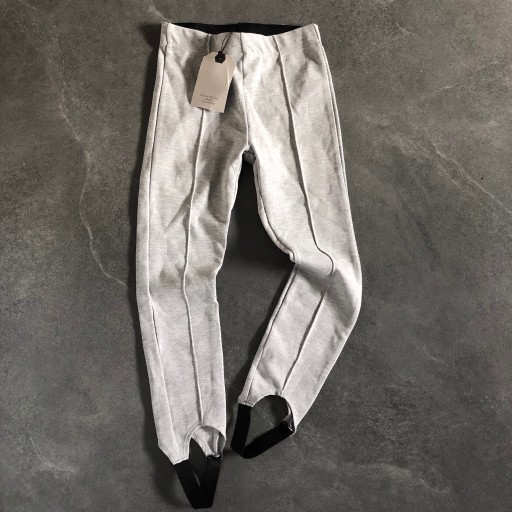 ZARA GIRLS Szare Getry Narciarki 152