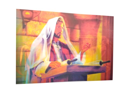 OBRAZEK OBRAZKI JEZUS PAPIRUS WIECZERZA 3D 25 35