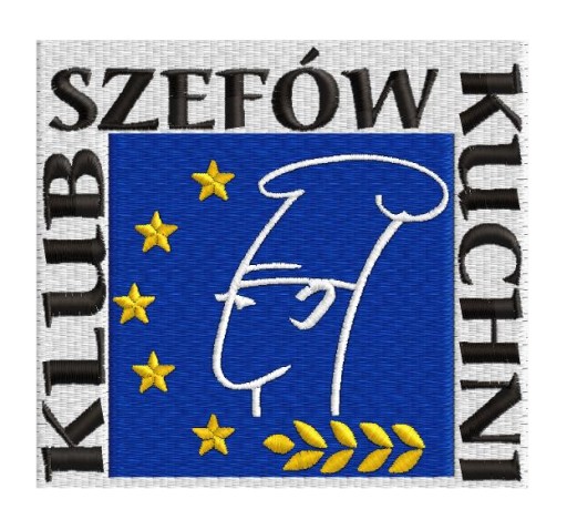 Logo Klub Szefów Kuchni F1 BLUZA KUCHARSKA DODATKI