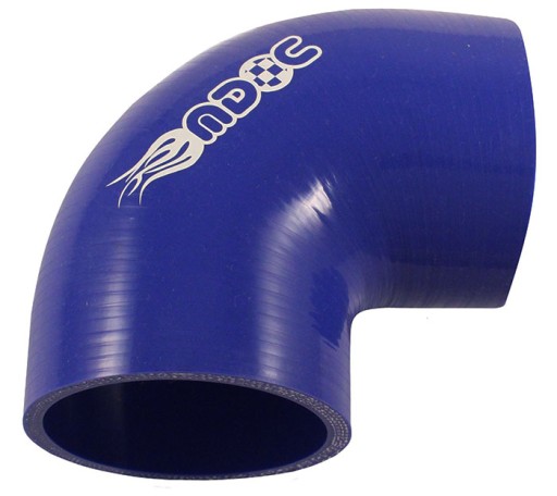 MDC KOLANKO SILIKONOWE 89mm 90st niebieskie turbo