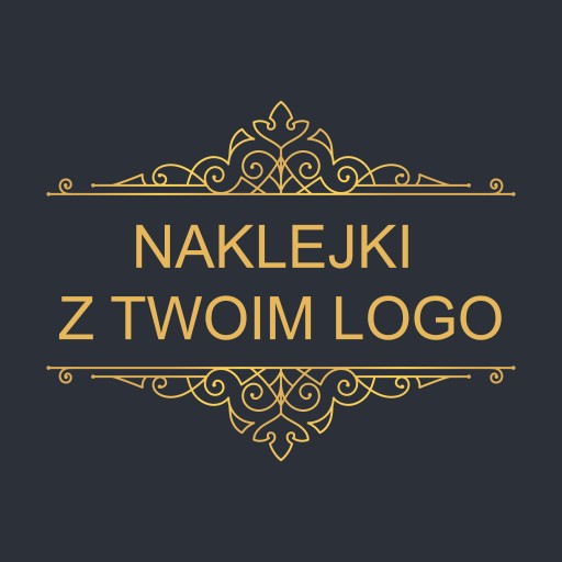 NAKLEJKI Z LOGO TWOJEJ FIRMY różne formaty