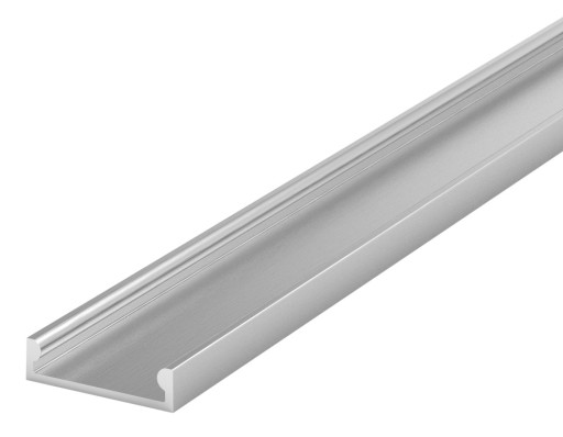 PROFIL ALUMINIOWY PŁASKI do taśm LED 2mb Radiator