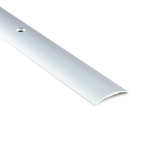 LISTWA Progowa 40mm ALUMINIUM Srebrny NA ŚRUBY 2m