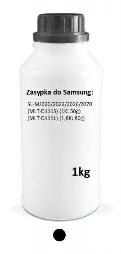 Zasypka+LEJEK do Samsung MLT-D111 M2026 M2070 1kg