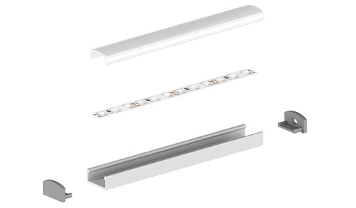 OŚWIETLENIE LED SZAFY +WŁĄCZNIK DO SZAF I DRZWI 2m