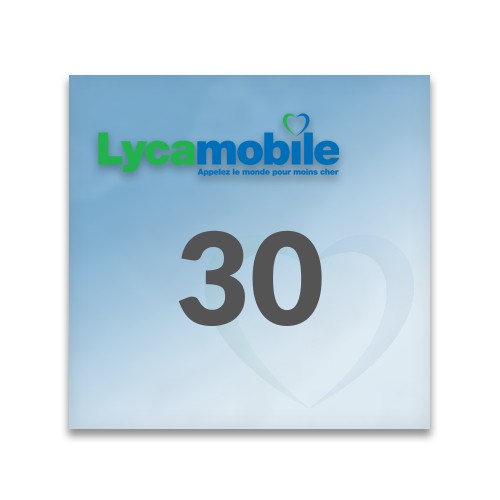 Doładowanie LycaMobile 30 zł