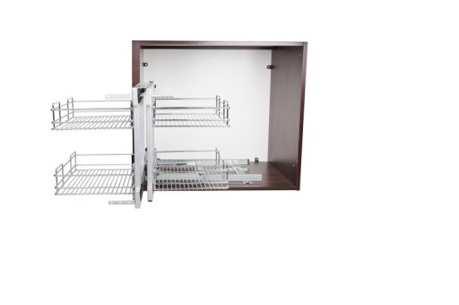 KOSZ CARGO MAGIC CORNER 800 CHROM WEWNĘTRZNY AMIX