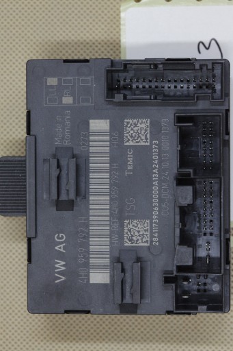 Moduł drzwi Audi 4H0959792H