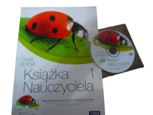 ŚWIAT BIOLOGII 1 KSIĄŻKA NAUCZYCIELA + CD testy
