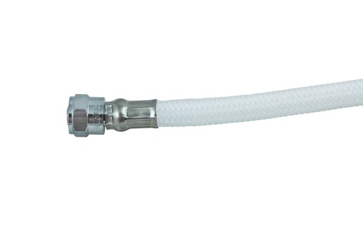 WĄŻ LP 0,63 M BIAŁY PROFLEX, W OPLOCIE