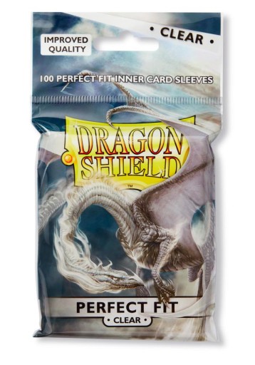 Koszulki Dragon Shield Perfect Fit Clear