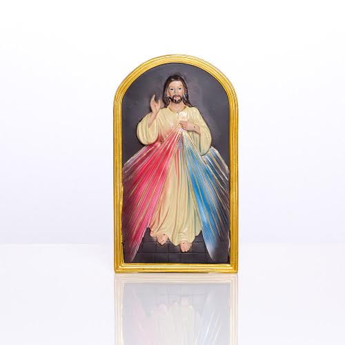 Jezus Miłosierny płaskorzeźba