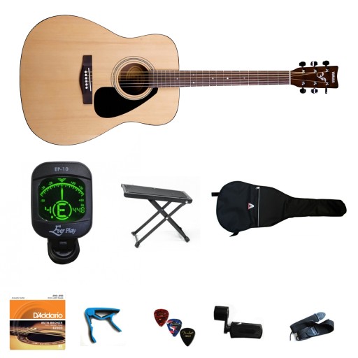 Gitara Akustyczna YAMAHA F-310 Natural Pakiet L1