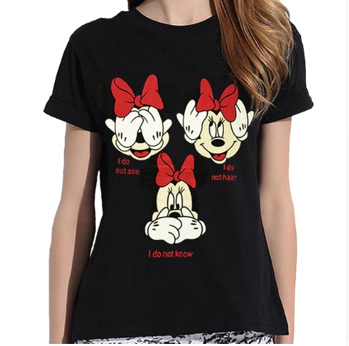 Koszulka Myszka Miki Mickey Mouse 1 czarna XL