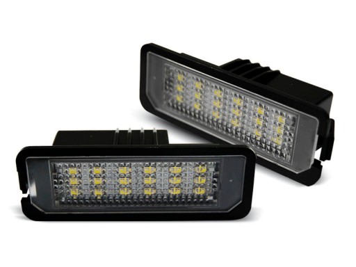 VW GOLF 6 GOLF 7 HB Lampki LED tablicy rejestracji