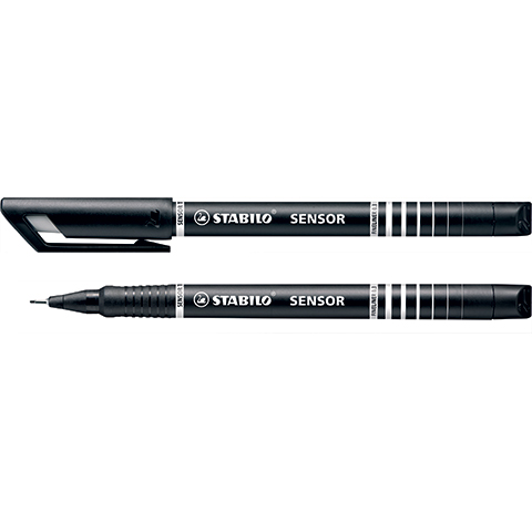 Cienkopis Stabilo Sensor kreślarski czarny 0,3 mm