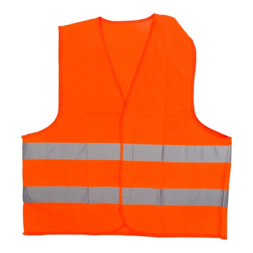 KAMIZELKA ODBLASKOWA bezpieczeństwa odblask Orange