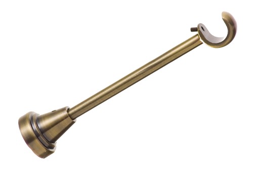 WSPORNIK do karnisza pojedynczy 19mm METALOWY