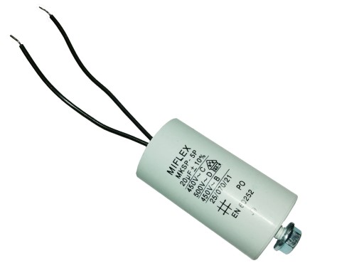 Kondensator 20uF +/- 10% MIFLEX MKSP-5P Silnikowy